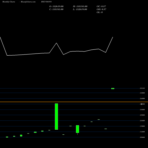 Monthly charts share 956891 EARCE2H701A BSE Stock exchange 