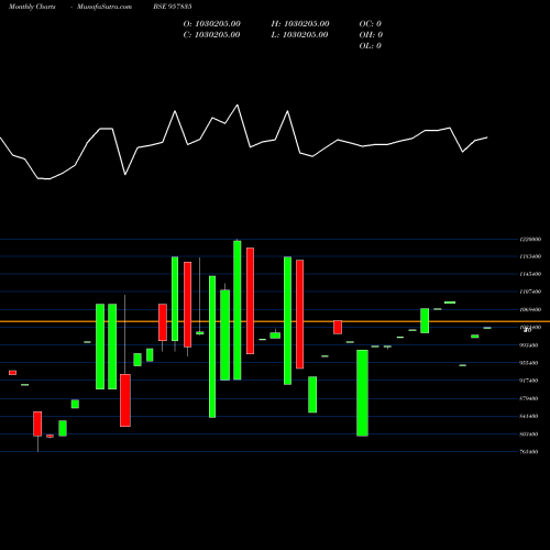 Monthly charts share 957835 9STFCL28A BSE Stock exchange 