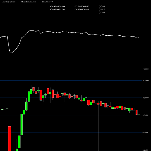 Monthly charts share 958511 1025STFL24 BSE Stock exchange 