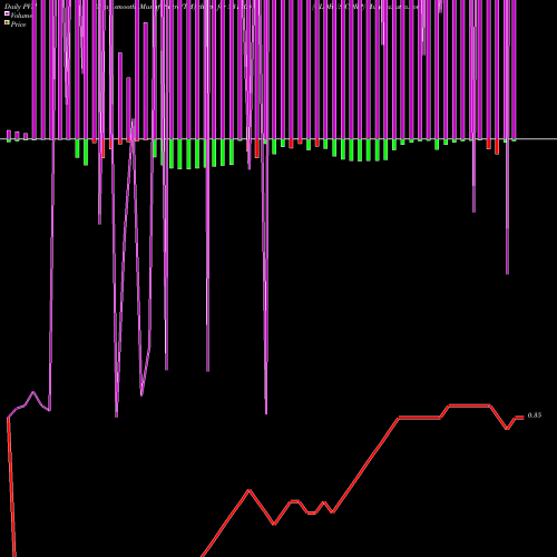PVM Price Volume Measure charts GLOBUS CORP 531904 share BSE Stock Exchange 