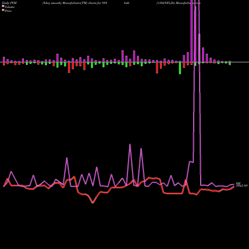 PVM Price Volume Measure charts 1102NFL26 938646 share BSE Stock Exchange 