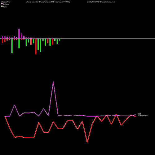 PVM Price Volume Measure charts EEL280324A 975572 share BSE Stock Exchange 