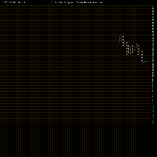 Free Point and Figure charts NETWORK LTD. 523558 share BSE Stock Exchange 