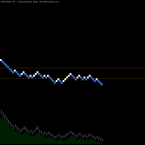 Free Renko charts NB FOOT WEAR 523242 share BSE Stock Exchange 