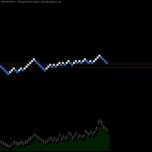 Free Renko charts RNB DENIMS 538119 share BSE Stock Exchange 