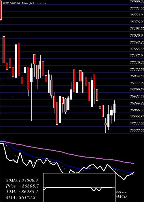  Daily chart BOSCH LTD
