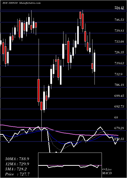  Daily chart IndianHotel