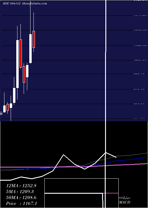  monthly chart Nelco