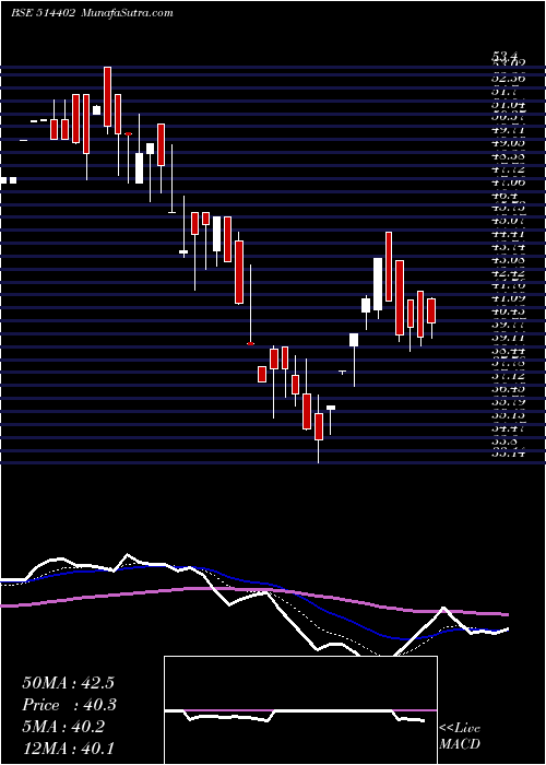  Daily chart SHARAD FIBRE