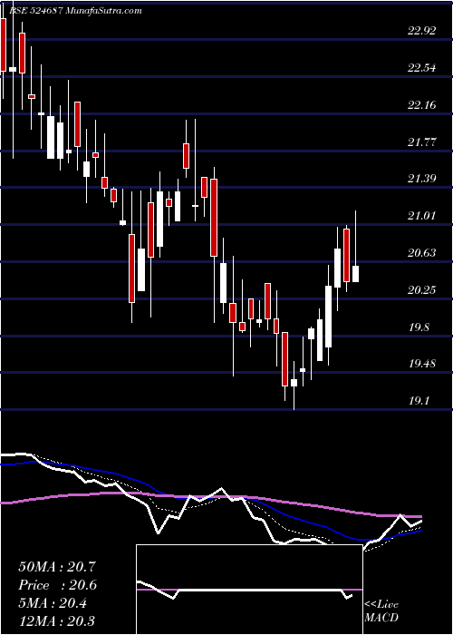  Daily chart BASANT AGRO