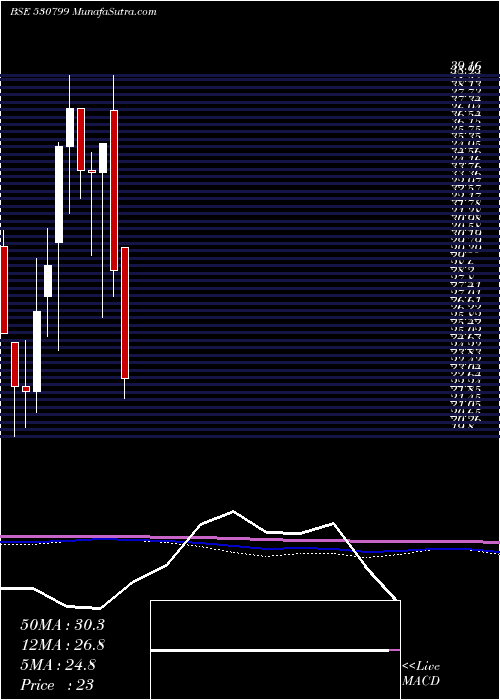  monthly chart AnnaInfra