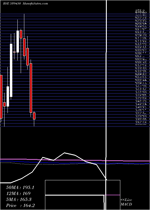  monthly chart Shk