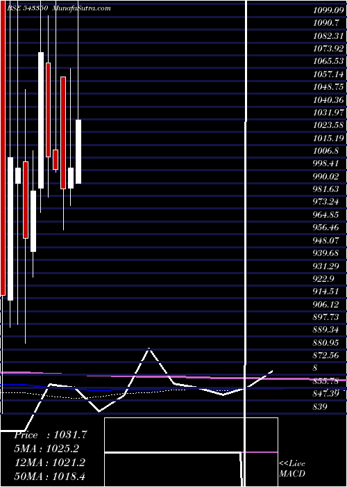  monthly chart Vijaya
