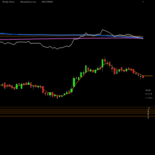 Weekly charts share 590025 GINNI FIL(PS BSE Stock exchange 
