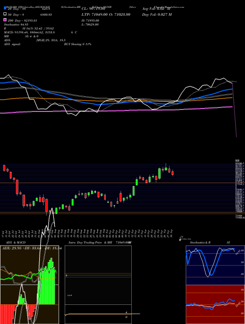 Silver (Chandi) SILVER Support Resistance charts Silver (Chandi) SILVER COMMODITY