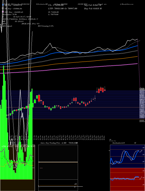 SILVER MINI (Chandi Mini) SILVERM Support Resistance charts SILVER MINI (Chandi Mini) SILVERM COMMODITY