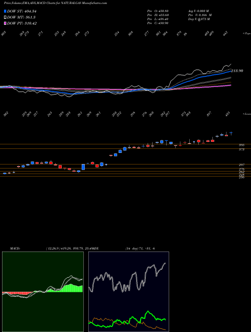 Munafa NATURAL GAS (NATURALGAS) stock tips, volume analysis, indicator analysis [intraday, positional] for today and tomorrow