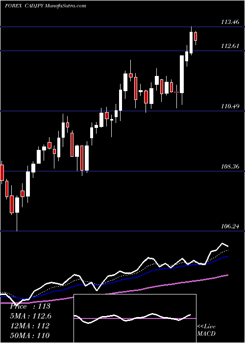 Daily chart CanadianDollar