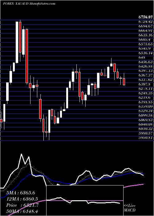  Daily chart GoldAustralian
