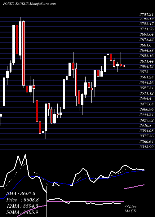  Daily chart Gold / Euro Dollar 1063 1061 1062 0