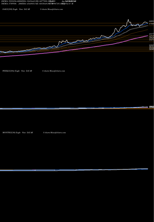 Trend of Gold Argentine XAUARS TrendLines Gold / Argentine Peso 10662 10650 10651 0 XAUARS share FOREX Stock Exchange 