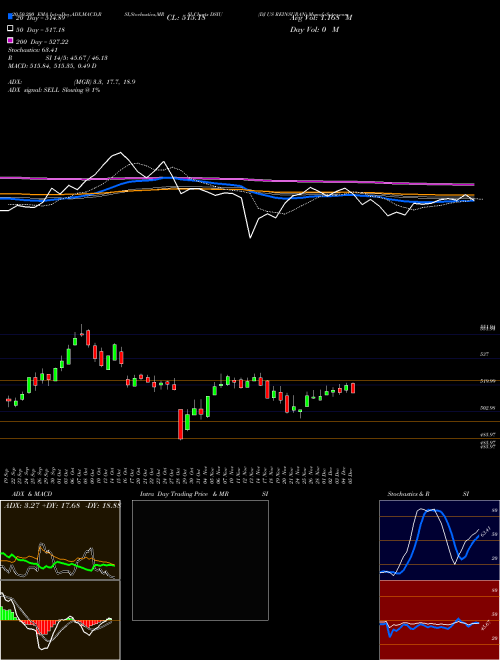 DJ US REINSURAN DSIU Support Resistance charts DJ US REINSURAN DSIU INDICES