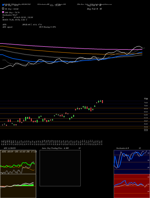 Phlx Euro Style Oil Svc Index OSX Support Resistance charts Phlx Euro Style Oil Svc Index OSX INDICES