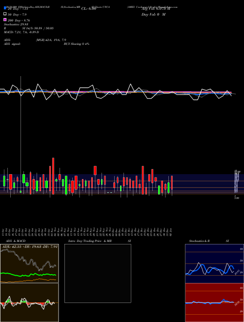 AMEX Unchanged Stocks UNCA Support Resistance charts AMEX Unchanged Stocks UNCA INDICES