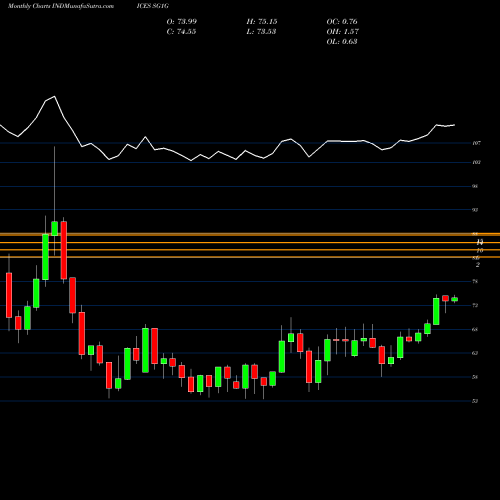 Monthly charts share SG1G S&P GSCI Aluminum Index Total Return INDICES Stock exchange 