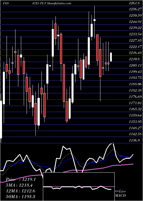  Daily chart Platinum Index