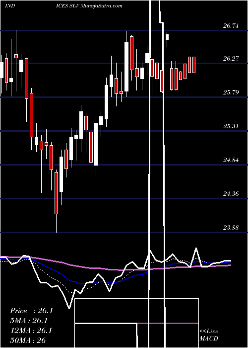  Daily chart Silver Index