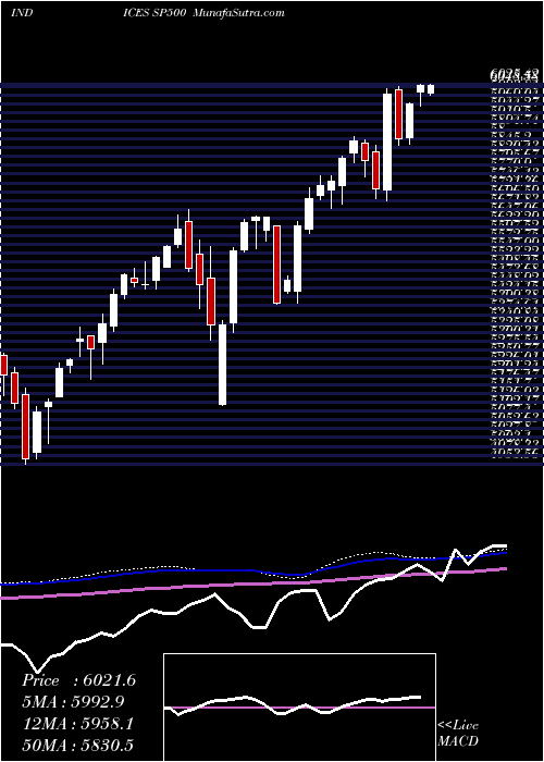  weekly chart SP