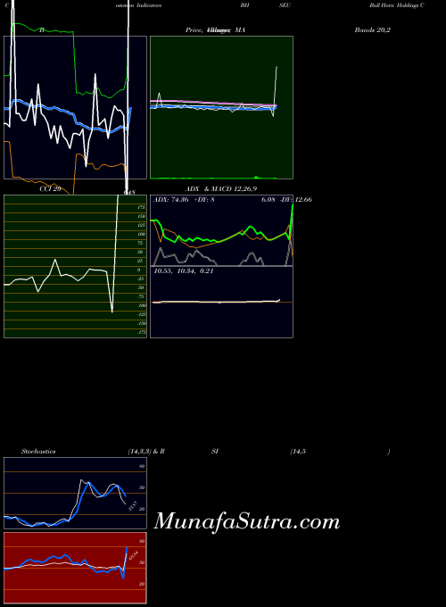Bull Horn indicators chart 