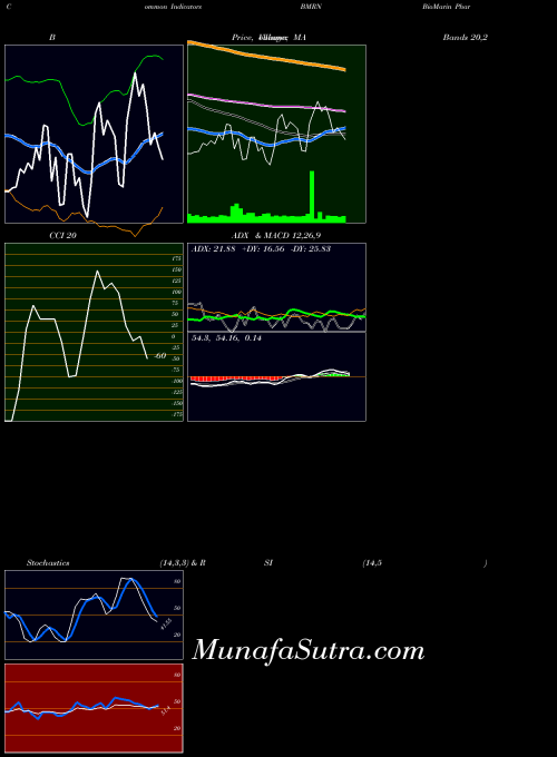 Biomarin Pharmaceutical indicators chart 