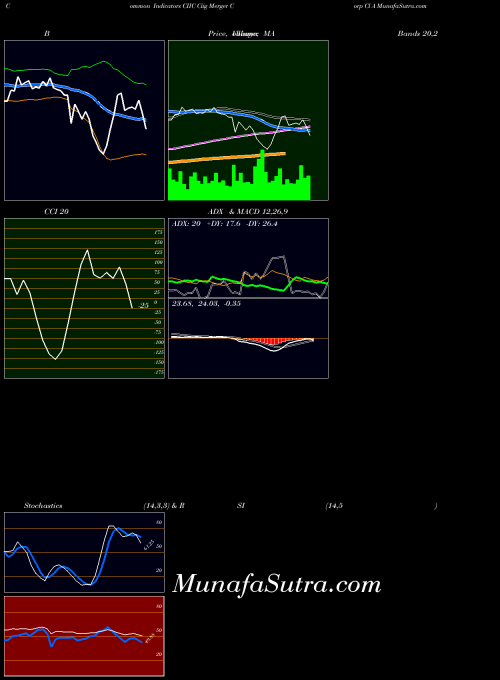 Ciig Merger indicators chart 