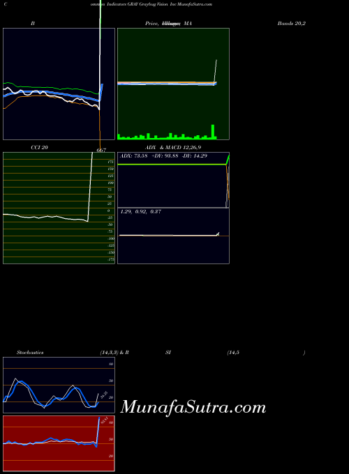 Graybug Vision indicators chart 