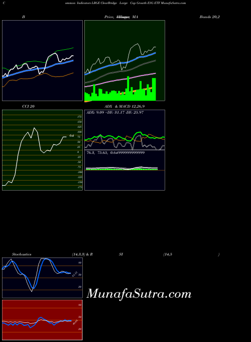 Clearbridge Large indicators chart 