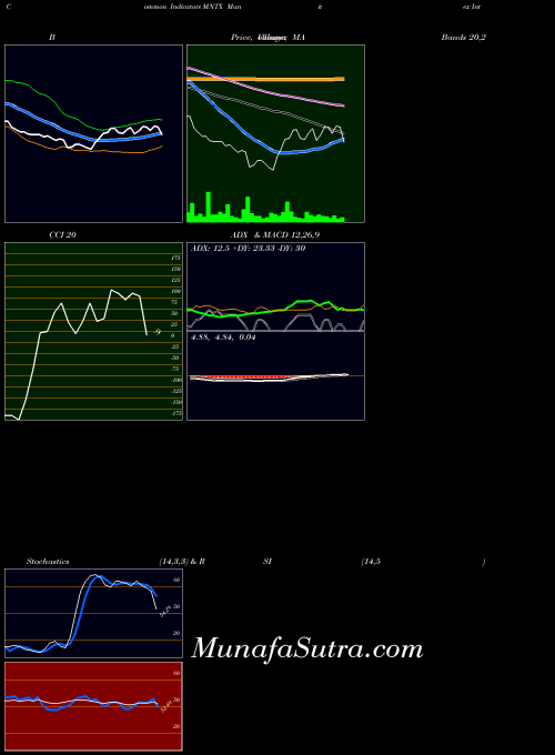 Manitex International indicators chart 
