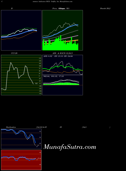 Netflix Inc indicators chart 