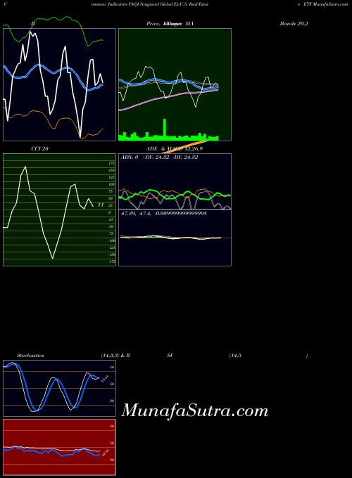 Vanguard Global indicators chart 