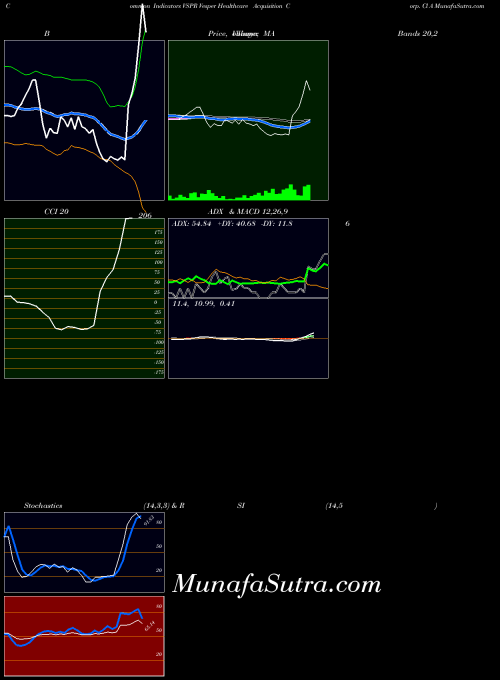 Vesper Healthcare indicators chart 