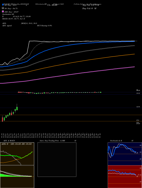 Callidus Software, Inc. CALD Support Resistance charts Callidus Software, Inc. CALD NASDAQ