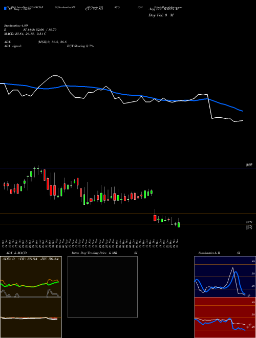 Chart Chs Inc (CHSCO)  Technical (Analysis) Reports Chs Inc [
