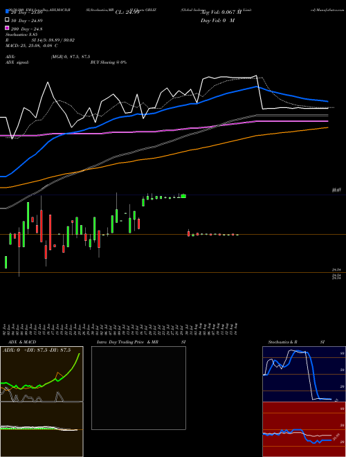Global Indemnity Limited GBLIZ Support Resistance charts Global Indemnity Limited GBLIZ NASDAQ