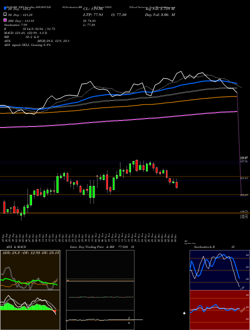 Gilead Sciences, Inc. GILD Support Resistance charts Gilead Sciences, Inc. GILD NASDAQ