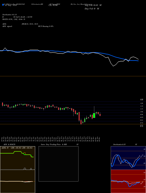Chart My Size (MYSZ)  Technical (Analysis) Reports My Size [