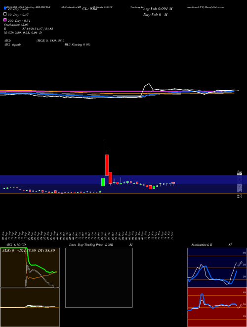Yunhong International WT ZGYHW Support Resistance charts Yunhong International WT ZGYHW NASDAQ
