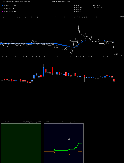 Munafa Black Ridge Acquisition Corp. (BRACW) stock tips, volume analysis, indicator analysis [intraday, positional] for today and tomorrow