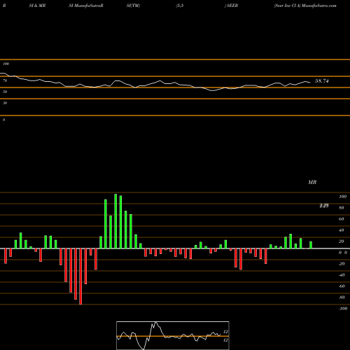 RSI & MRSI charts Seer Inc Cl A SEER share NASDAQ Stock Exchange 