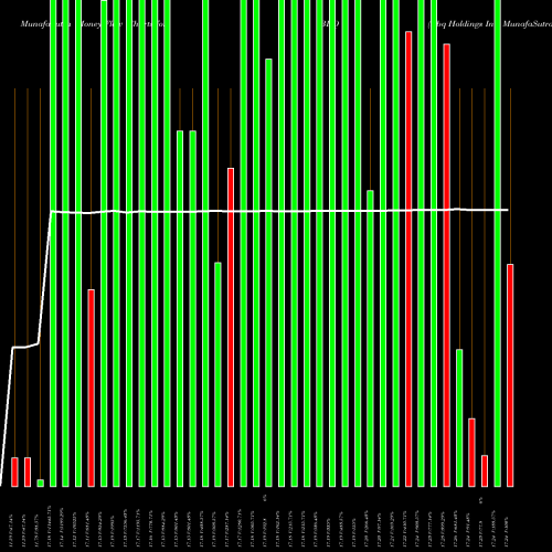 Money Flow charts share BBQ Bbq Holdings Inc NASDAQ Stock exchange 
